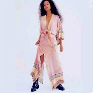 Spell and the Gypsy Cherry Blossom Maxi Skirt and Kimono Top Set
